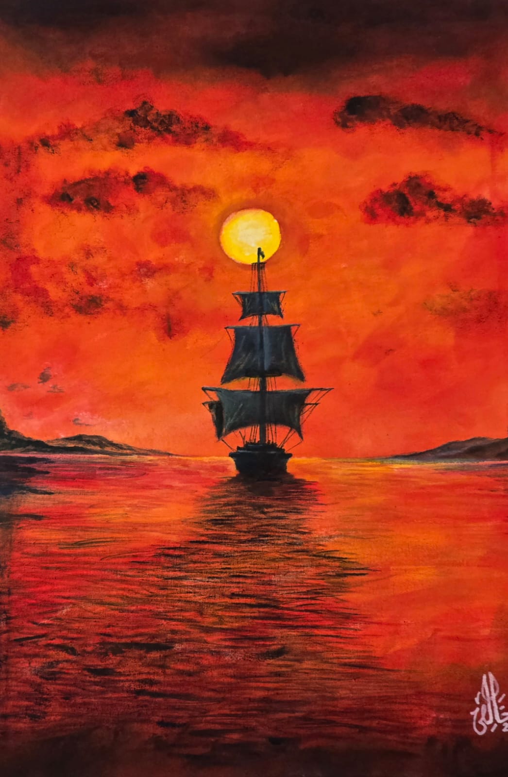 P2-Sunset merah